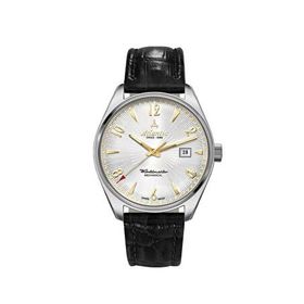 Atlantic 51651.41.25G Siyah Deri Erkek Kol Saati