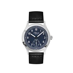 Atlantic 53760.41.53 Siyah Deri Erkek Kol Saati