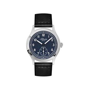 Atlantic 53760.41.53 Siyah Deri Erkek Kol Saati