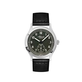 Atlantic 53760.41.73 Siyah Deri Erkek Kol Saati