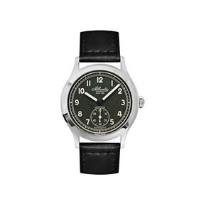 Atlantic 53760.41.73 Siyah Deri Erkek Kol Saati