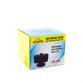 Atlantik Pipo Dar Mikro Gözenekli 16x6 cm Akvaryum Üretim Filtresi