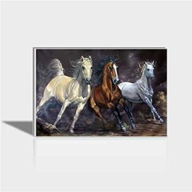 Atlar 60x90 Kanvas Tablo