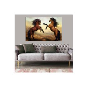 Atlar 60x90 Kanvas Tablo