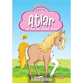 Atlar Pembe Seri - Aktiviteli Boyama Serisi - Yumurcak Yayınları