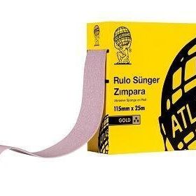 Atlas 120 Kum Sünger 115 mm 1 mt Rulo Zımpara