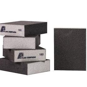 Atlas 4 Taraflı Sünger Zımpara 92x68x25 mm 60 Kum Sünger Zımpara