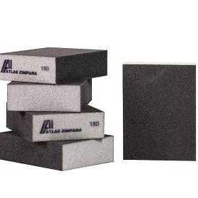Atlas 4 Taraflı Sünger Zımpara 92x68x25 mm 60 Kum Sünger Zımpara