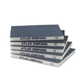 Atlas 98x123x10 Mm 120 Kum 2 Taraflı Sünger Zımpara