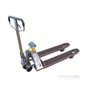 Atlas ATTPPT2 Paslanmaz İnox 2000 kg Terazili Transpalet