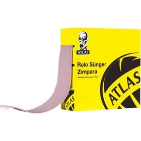 Atlas Gold 115 mm x 25 mt 220 Kum Rulo Sünger Zımpara