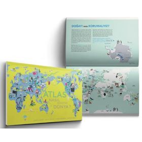Atlas Nasıl Dönüyor Dünya? - Laure Flavigny Jessie Magana Aurelie Boissiere Severine Assous