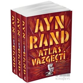 Atlas Vazgeçti 3 Kitaplık Set Pegasus Yayınları