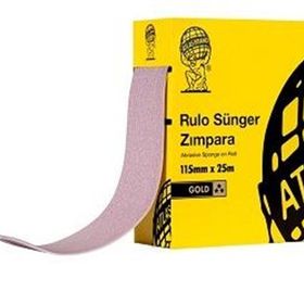 Atlas Zımpara Atlas Soft 115×25 mt 220 Kum Rulo Sünger Zımpara