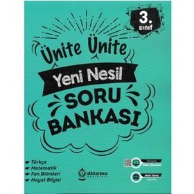 Atlı Karınca 3. Sınıf Ünite Yeni Nesil Soru Bankası