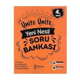 Atlıkarınca 4. Sınıf Tüm Dersler Ünite Ünite Yeni Nesil Soru Bankası