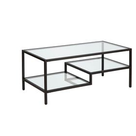 Atolly Home Metal Siyah Orta Sehpa