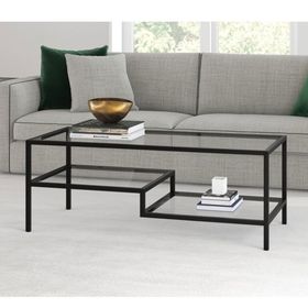Atolly Home Metal Siyah Orta Sehpa