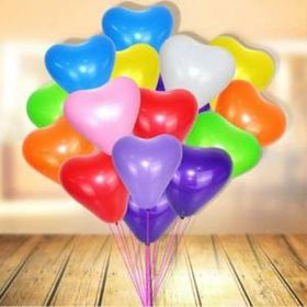 Atom 100'lü Kalpli Baskısız Balon