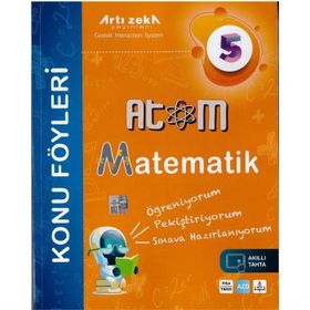 Atom 5. Sınıf Matematik Konu Föyleri-Artı Zeka Yayınları