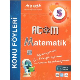 Atom 5. Sınıf Matematik Konu Föyleri-Artı Zeka Yayınları