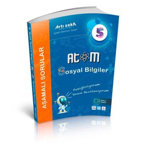 Atom 5. Sınıf Sosyal Bilgiler Aşamalı Sorula*Artı Zeka Yayınları