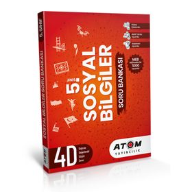 Atom 5. Sınıf Sosyal Bilgiler Aşamalı Sorula*Artı Zeka Yayınları