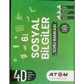 Atom 6. Sınıf Sosyal Bilgiler Aşamalı Sorular-Artı Zeka Yayınları