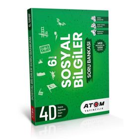 Atom 6. Sınıf Sosyal Bilgiler Aşamalı Sorular-Artı Zeka Yayınları