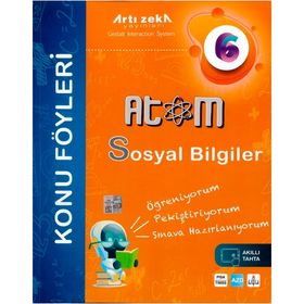 Atom 6. Sınıf Sosyal Bilgiler Konu Föyleri-Artı Zeka Yayınları