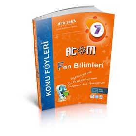Atom 7. Sınıf Fen Bilimleri Konu Föyleri-Artı Zeka Yayınları