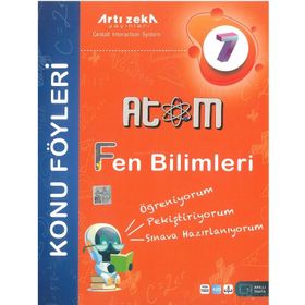 Atom 7. Sınıf Fen Bilimleri Konu Föyleri-Artı Zeka Yayınları