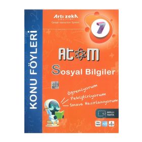 Atom 7. Sınıf Sosyal Bilgiler Konu Föyleri-Artı Zeka Yayınları