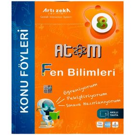 Atom 8. Sınıf Fen Bilimleri Konu Föyleri-Artı Zeka Yayınları