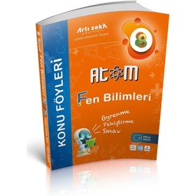 Atom 8. Sınıf Fen Bilimleri Konu Föyleri-Artı Zeka Yayınları