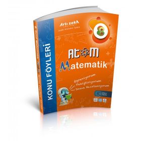 Atom 8. Sınıf Matematik Konu Föyleri-Artı Zeka Yayınları