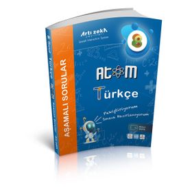 Atom 8. Sınıf Türkçe Aşamalı Sorular-Artı Zeka Yayınları