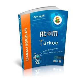 Atom 8. Sınıf Türkçe Aşamalı Sorular-Artı Zeka Yayınları