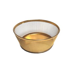 Atom Altın 24 cm Ekmek ve Meyve Sepeti