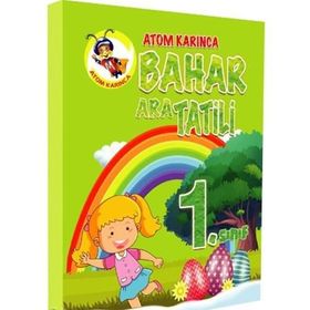 Atom Karınca 1. Sınıf Bahar Ara Tatili Kitabı Kollektif Atom Karınca Yayınları