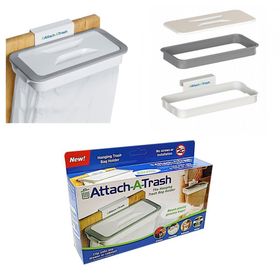 Attach A Trash Kapaklı Çöp Poşeti Tutucu Aparat