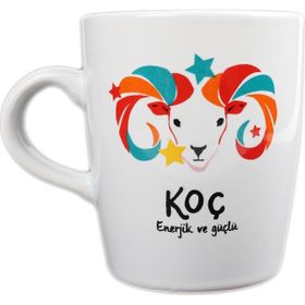 Attach Beyaz Koç Burç Kupa