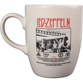 Attach Beyaz Led Zeppein Baskılı Kupa