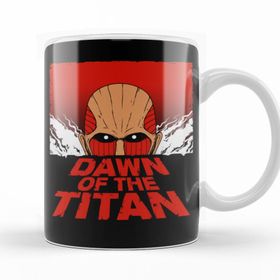 Attack Of Titan Porselen Kupa Bardak