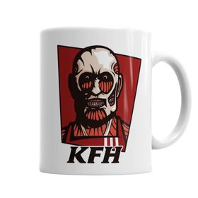 Attack Of Titan Porselen Kupa Bardak