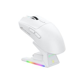 Attack Shark X11 Beyaz Şarj İstasyonlu Optik Kablolu/Kablosuz Gaming Mouse