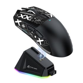 Attack Shark X11 Şarj İstasyonlu Optik Kablolu/Kablosuz Gaming Mouse