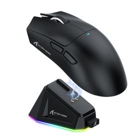 Attack Shark X11 Şarj İstasyonlu Optik Kablolu/Kablosuz Gaming Mouse