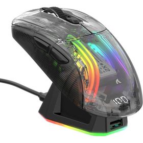 Attack Shark X2 Pro Şeffaf Optik Kablolu/Kablosuz Gaming Mouse