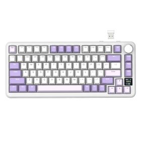 Attack Shark X85 Pro Mor Kablolu/Kablosuz Mekanik Gaming Klavye